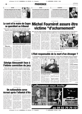 Michel Fourniret Assure Être Victime 