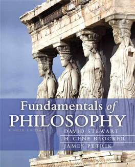 Fundamentals of Philosophy? Here Are 8 Great Reasons!