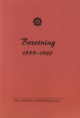 Beretning 1959-1960