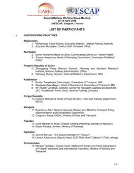 Participants