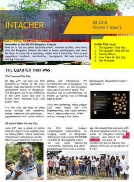 INTACHER Volume 1 Issue 2