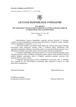 Lietuvos Respublikos Vyriausybė