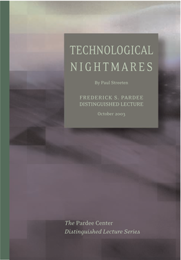 Technological Nighmares