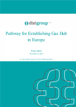 Pathway for Establishing Gas Hub in Europe