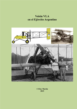 Voisin VLA En El Ejército Argentino