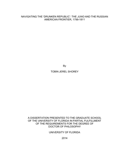 University of Florida Thesis Or Dissertation Formatting Template