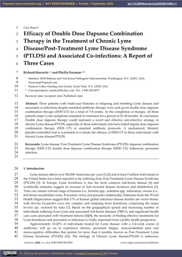 Efficacy of Double Dose Dapsone Combination Therapy in The