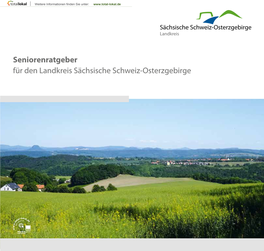 Seniorenratgeber Für Den Landkreis Sächsische Schweiz-Osterzgebirge Ihre Johanniter Seit Mehr Als 900 Jahren Immer Für Sie Da