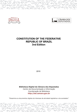 Constitution of Brazil