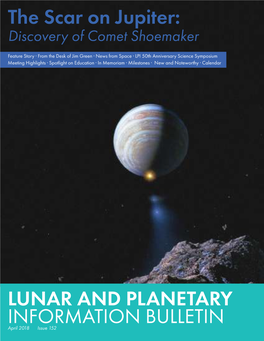 LUNAR and PLANETARY INFORMATION BULLETIN The