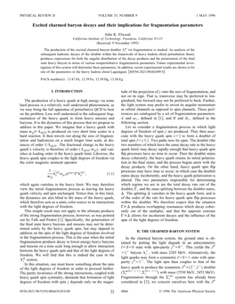 Excited Charmed Baryon Decays and Their Implications for Fragmentation Parameters