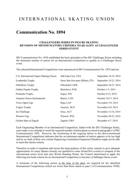 ISU Communication 1894