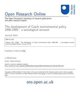 Open Research Online Oro.Open.Ac.Uk