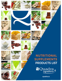 Nutritional Supplements