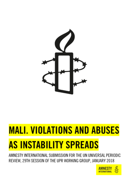 Mali. Violations and Abuses As Instability Spreads