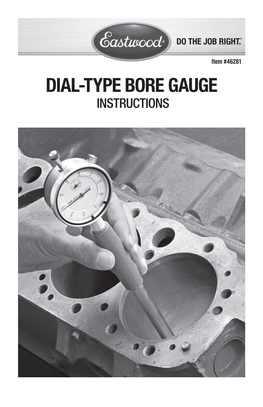 Dial-Type Bore Gauge