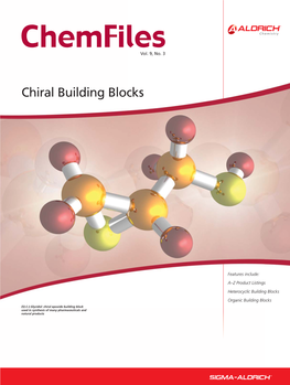 Chemfiles 9.3 Cover.Indd 1 6/18/2009 7:49:52 AM Vol