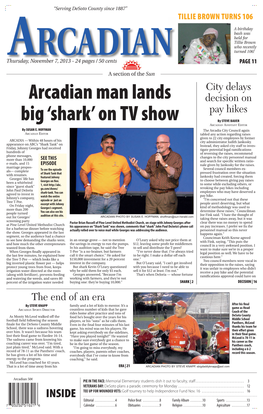 Arcadian Man Lands Big 'Shark'