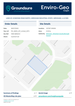 Phase 1 and 2 Contamination Land Assessment Appendix 1