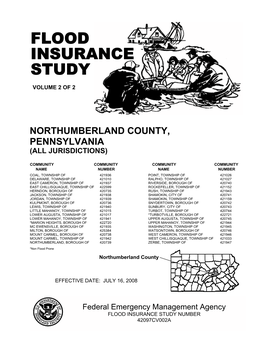 Flood Insurance Study