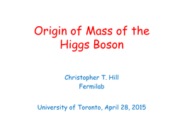 Quantum Breaking of Scale Symmetry and the Higgs Boson