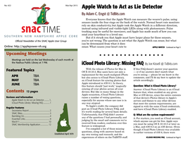 Snactime Mar/Apr 2015