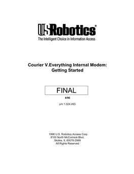 Internal Modem Manual (PDF)