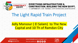 The Light Rapid Train Project