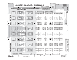 Charlotte Convention Center Hall A