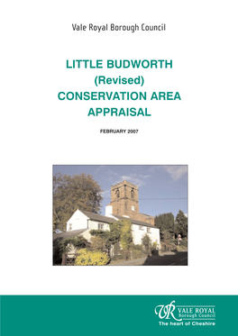 LITTLE BUDWORTH (Revised) CONSERVATION AREA APPRAISAL