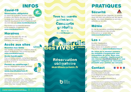 Le Programme 2021 Des Mardis Des Rives