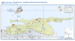 Estado Sucre - República Bolivariana De Venezuela Febrero 2021