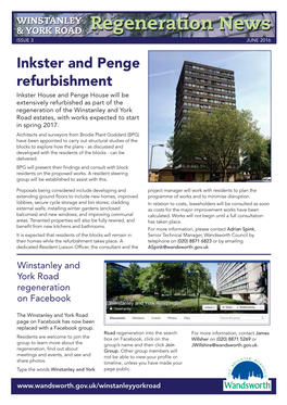 Winstanley York Road Regeneration Issue 3