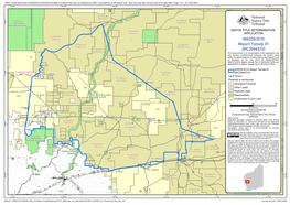 WC2004/010) Map of Undetermined Area, As Interpreted by NNTT and Attached As Information Only