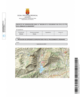 Excma. Diputación Provincial Alicante Proyecto De