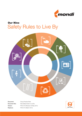 Our Nine Safety Rules to Live By