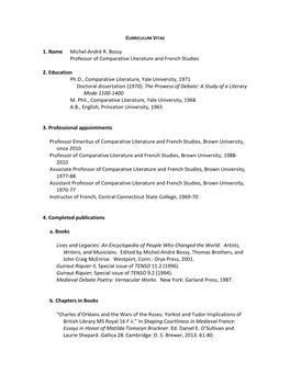 Curriculum Vitae [PDF]