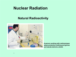 Nuclear Radiation