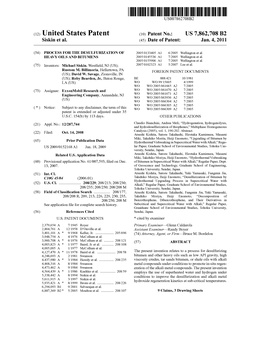 (12) United States Patent (10) Patent No.: US 7,862,708 B2 Siskin Et Al