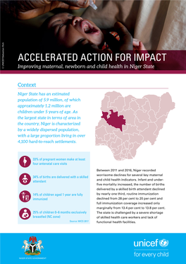 Improving Maternal, Newborn and Child Health in Niger State