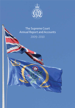 The Supreme Court Annual Report and Accounts 2009–2010 HC 64
