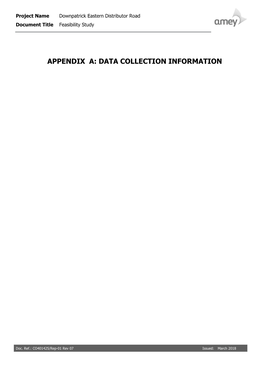 Appendix A: Data Collection Information