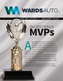 Our 2017 Vehicle Mvps by WARDSAUTOWARD STAFF