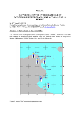 Analysis of the Data Margraphiques of the Port of Sfax