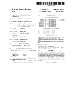 (12) United States Patent (10) Patent No.: US 8,883,780 B2 Aret (45) Date of Patent: Nov