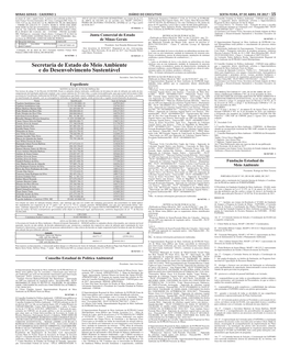 Secretaria De Estado Do Meio Ambiente E Do Desenvolvimento