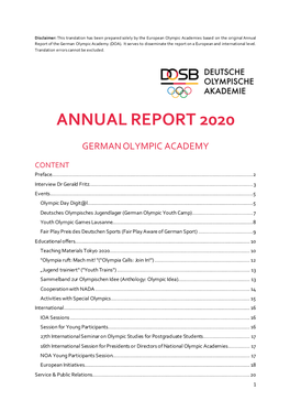 Annual Report 2020