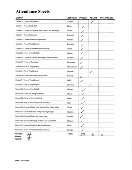 February 11, 2019, Regular Board Meeting