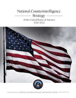 National Counterintelligence Strategy of the United States 2020-2022