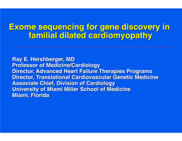 Await Remainder of Exome Sequence Data